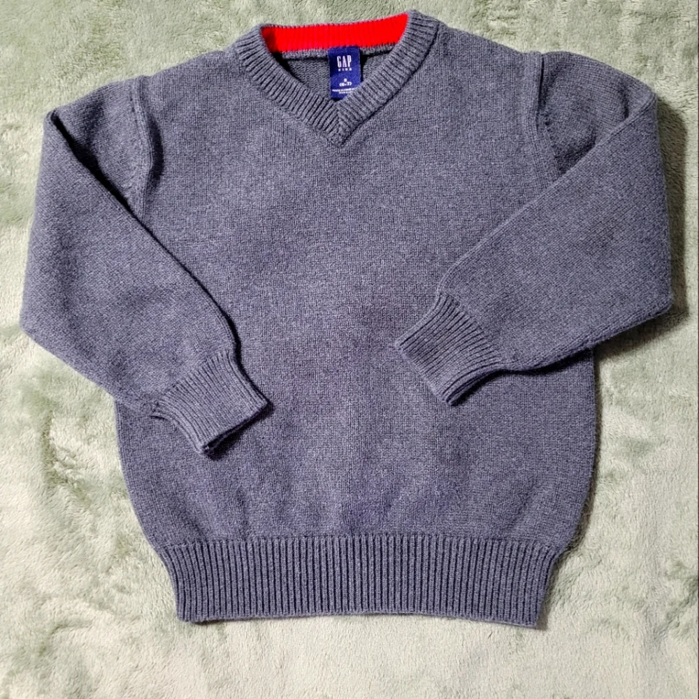 Gap Grey V-neck sweater 6 / 7